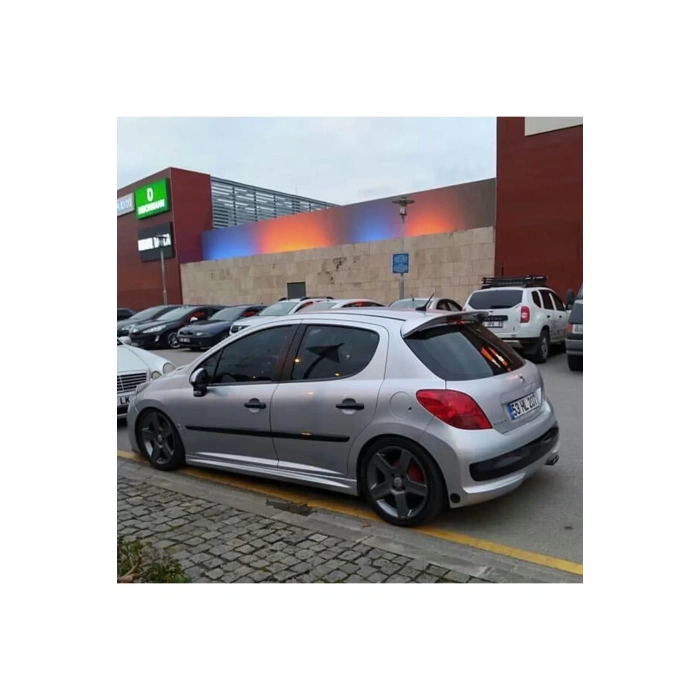 Peugeot 207 Yan Marşpiyel (ÇİFT) (PLASTİK)