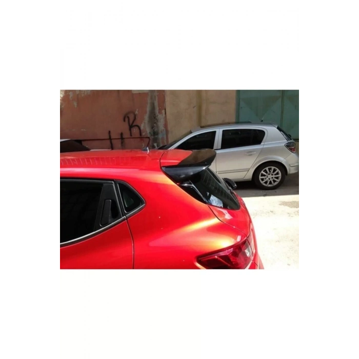 Renault Clio 4 Bagaj Üstü Spoiler Spoyler Plastik Boyasız