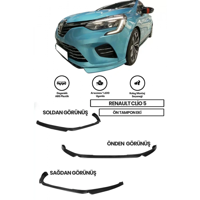 Renault Clio 5 Abt Ön Ek (PLASTİK)