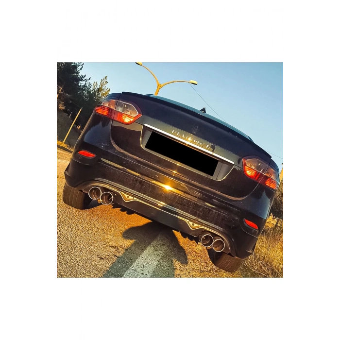 Renault Fluence Uyumlu Makyajlı Sağ Sol Çift Çıkışlı Arka Ek (plastik)