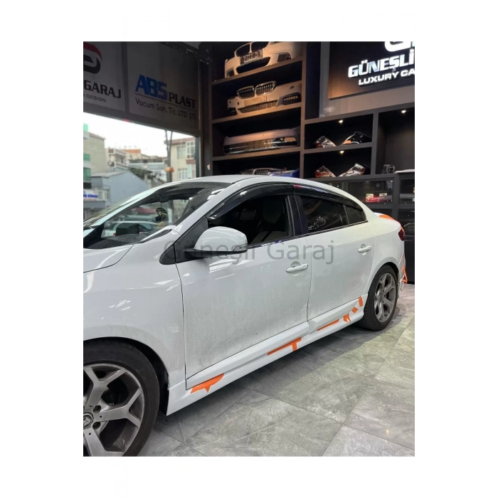 Renault Fluence Yan Marşpiyel (ÇİFT) (PLASTİK)