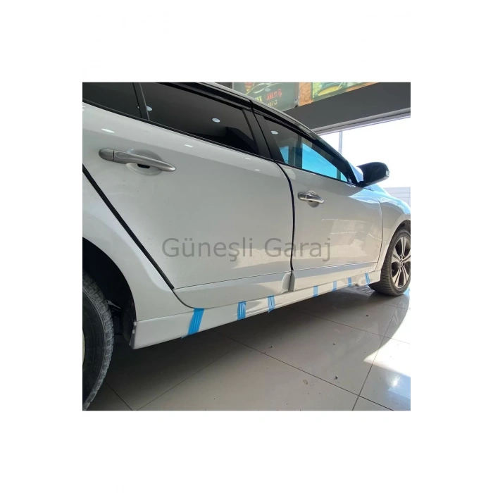 Renault Megane 3 Yan Marşpiyel (ÇİFT) (PLASTİK)