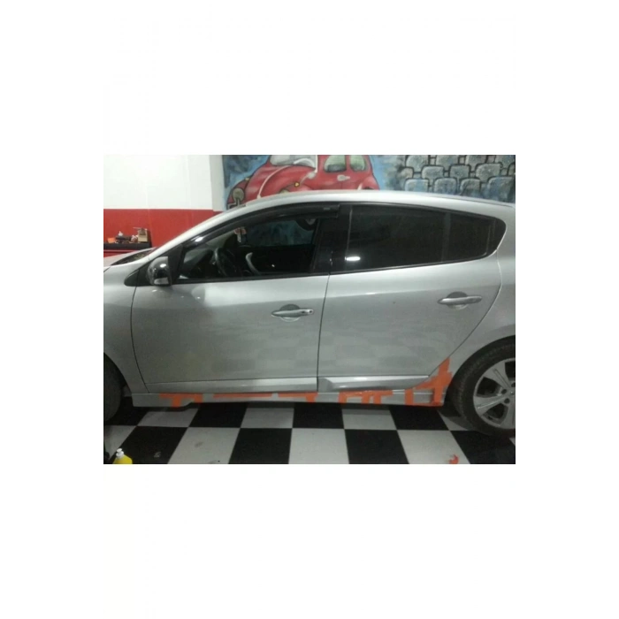 Renault Megane 3 Yan Marşpiyel (ÇİFT) (PLASTİK)