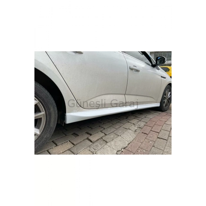 Renault Megane 4 Sedan Yan Marşpiyel (ÇİFT) (PLASTİK)
