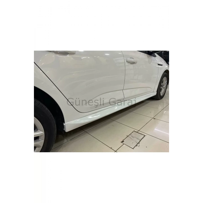 Renault Megane 4 Sedan Yan Marşpiyel (ÇİFT) (PLASTİK)