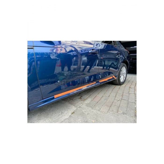 Renault Megane 4 Sedan Yan Marşpiyel (ÇİFT) (PLASTİK)