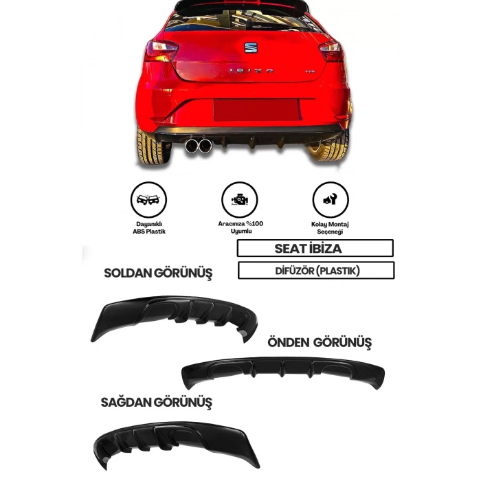 Seat Ibiza Difüzör (plastik)