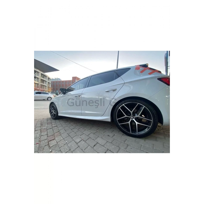 Seat Leon Mk3 2013-2020 Aero Marşpiyel (ÇİFT) (PLASTİK)