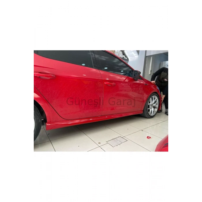 Seat Leon Mk3 2013-2020 Aero Marşpiyel (ÇİFT) (PLASTİK)