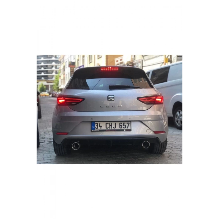 Seat Leon Mk3 2017-2020 Tekli Sağ Sol Çıkış Difüzör (plastik)