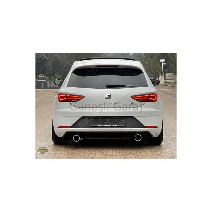 Seat Leon Mk3 2017-2020 Tekli Sağ Sol Çıkış Difüzör (plastik)