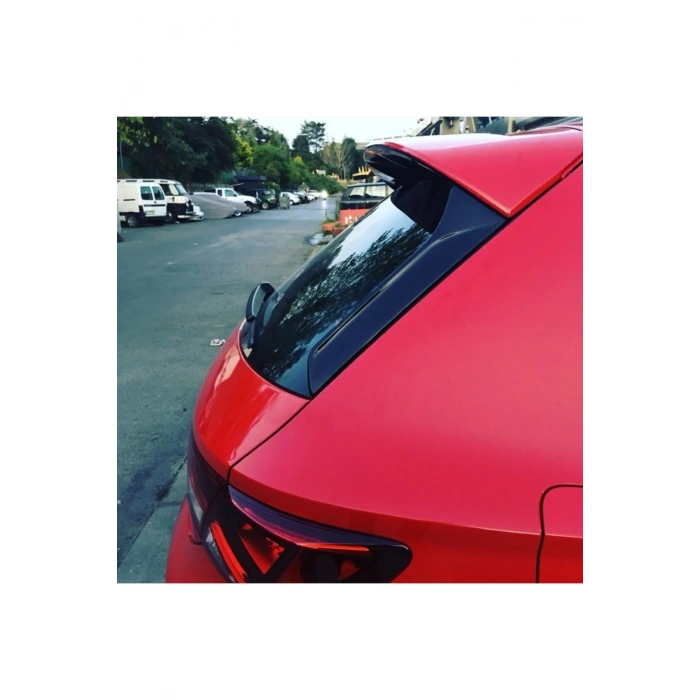 Seat Leon Mk3 Spoiler Çıtası / Arka Cam Çıtası Siyah Boyalı