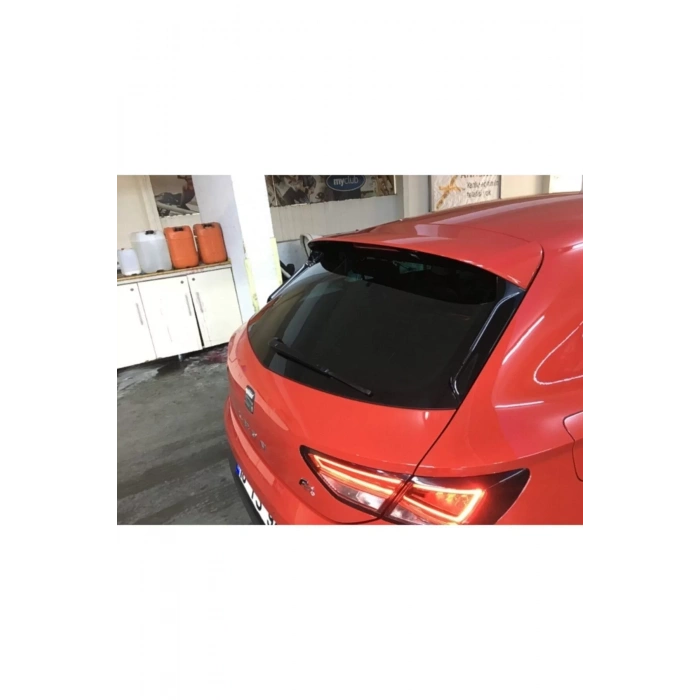 Seat Leon Mk3 Spoiler Çıtası / Arka Cam Çıtası Siyah Boyalı