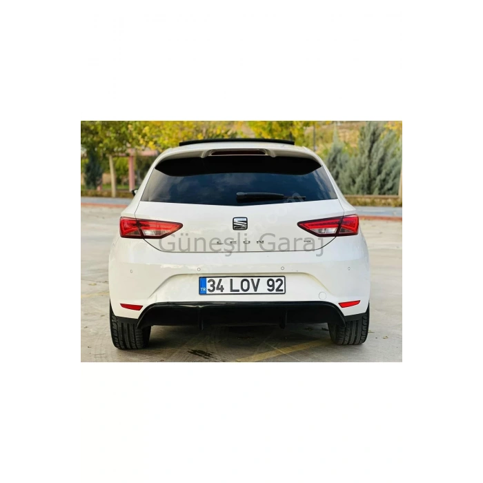 Seat Leon Mk3 Style Düz Difüzör (PLASTİK)
