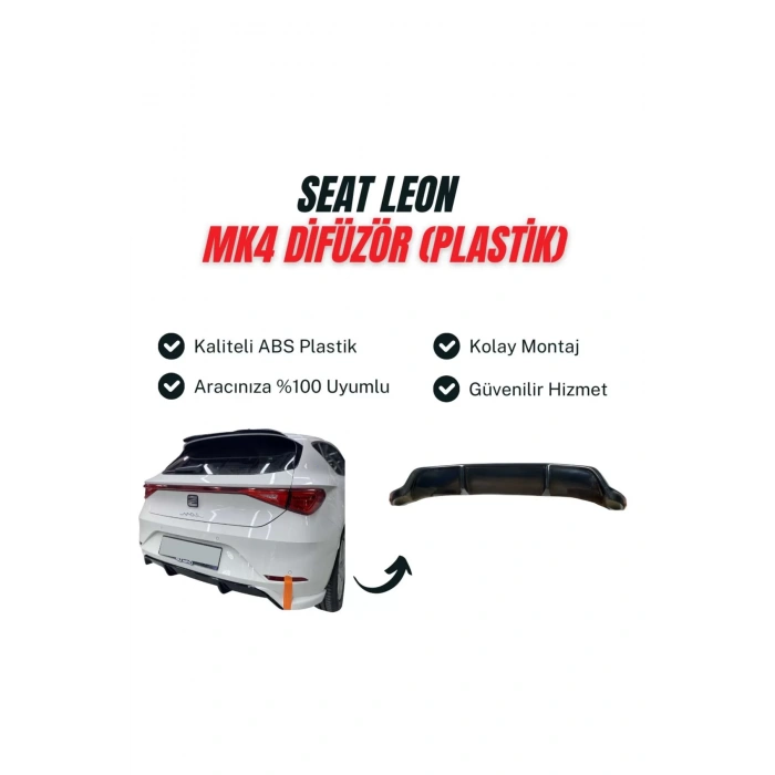 Seat Leon Mk4 Difüzör (plastik)
