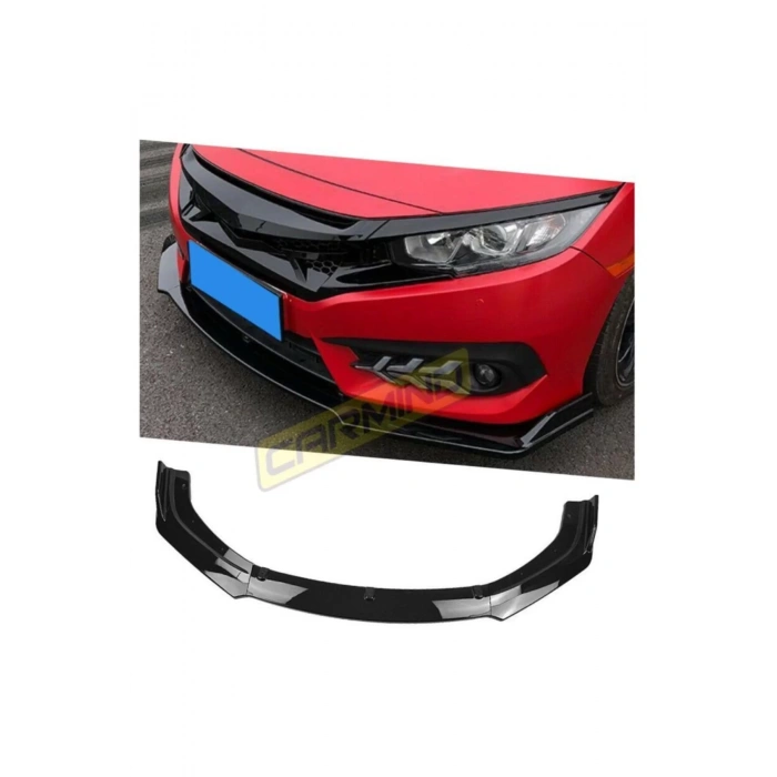 Üniversal Ön Tampon Lip 3 Parça