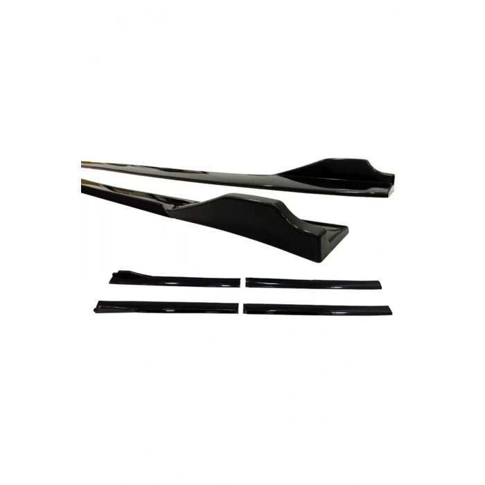 Universal Piano Black Kulaklı Flaplı Yan Marşpiyel Lipi (ÇİFT)