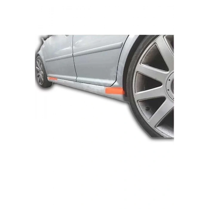 Volkswagen Golf 4 Uyumlu Yan Marşpiyel Seti Plastik Mat Siyah 1997-2003