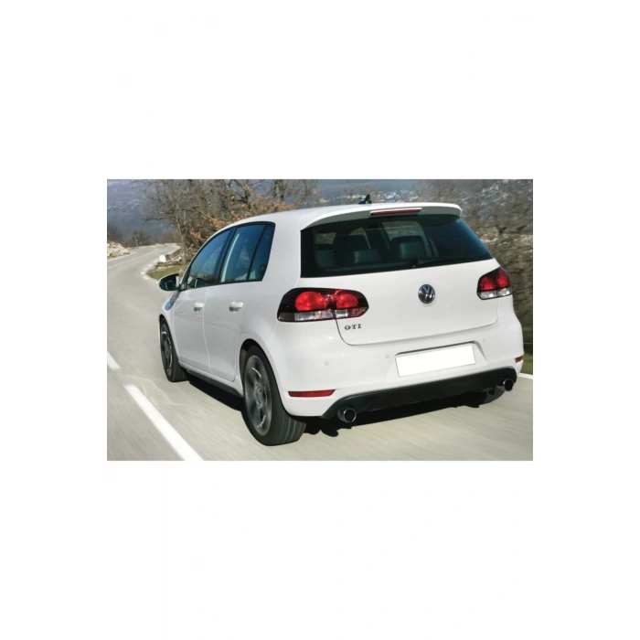 Volkswagen Golf 6 2009-2012 Parlak Siyah Plastik GTI Difüzör
