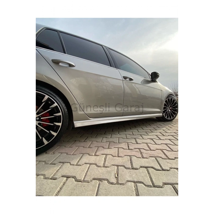 Volkswagen Golf 7 R Yan Marşpiyel (ÇİFT) (PLASTİK)