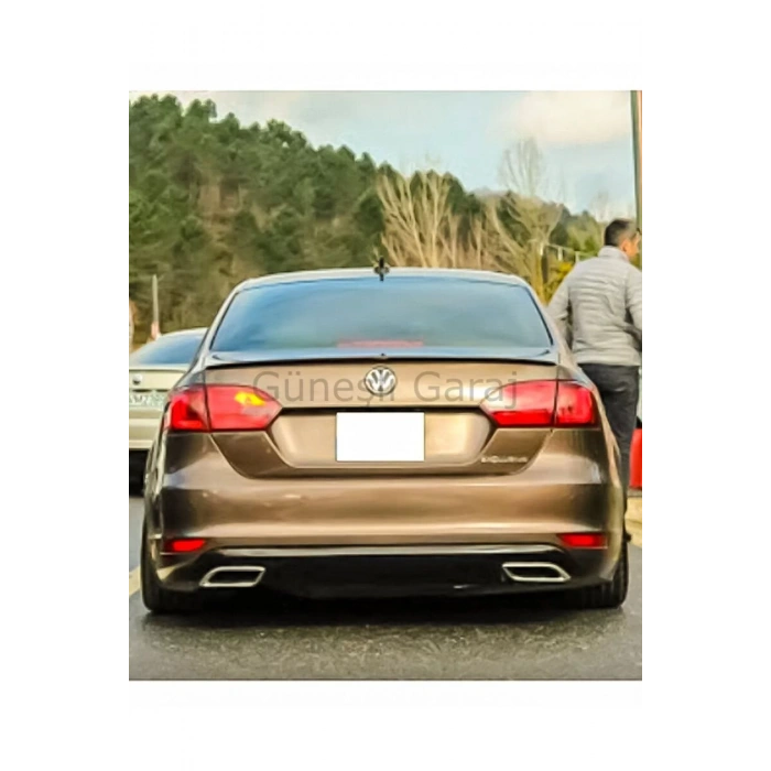 Volkswagen Jetta Makyajsız Egzoz Görünüm Difüzör (PLASTİK)