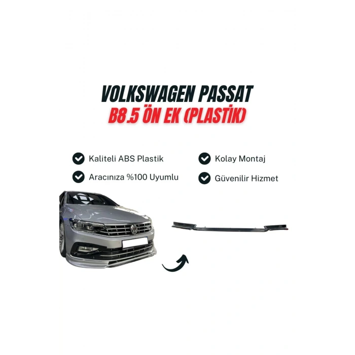 Volkswagen Passat Uyumlu B8.5 Ön Ek (plastik)