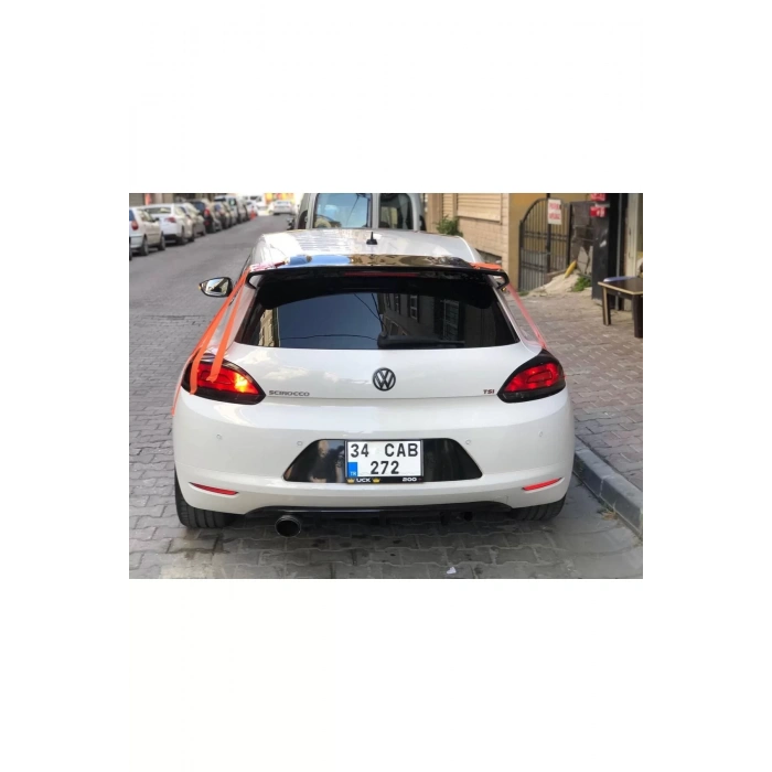 Volkswagen Scirocco Makyajsız Tek Çıkış Difüzör (PLASTİK)