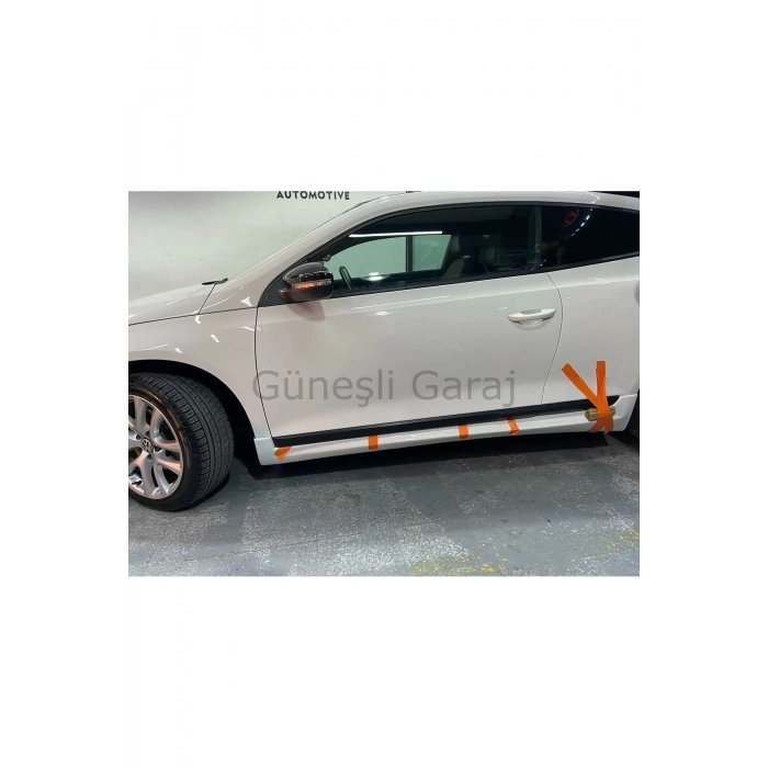 Volkswagen Scirocco R Yan Marşpiyel (ÇİFT) (PLASTİK)