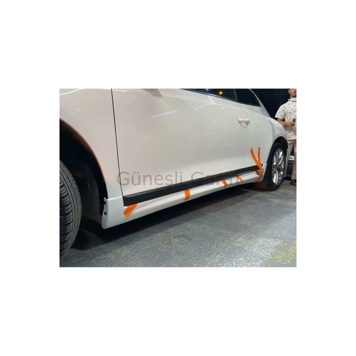 Volkswagen Scirocco R Yan Marşpiyel (ÇİFT) (PLASTİK)