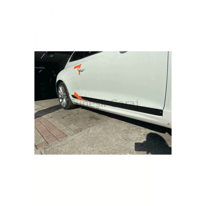 Volkswagen Scirocco R Yan Marşpiyel (ÇİFT) (PLASTİK)