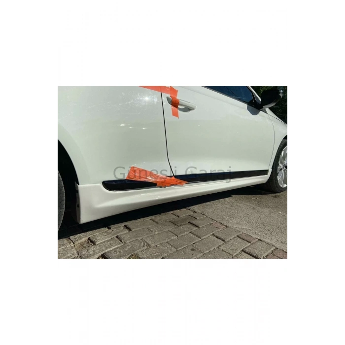 Volkswagen Scirocco R Yan Marşpiyel (ÇİFT) (PLASTİK)