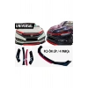 Honda Civic Fc5 Ön Tampon Lip 4 Parça