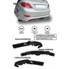Hyundai Accent Blue Arka Ek (plastik) Uyumlu