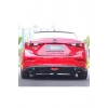 Mazda 3 2014-2019 Uyumlu Çift Çıkış Difüzör (plastik)