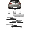Megane 3 Rs Egzoz Görünümlü Difüzör 4 Kapı (PLASTİK)
