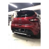 Renault Clio 4 Bagaj Üstü Spoiler Spoyler Plastik Boyasız