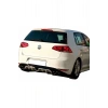 Volkswagen Golf 7 (2012-2016) Custom Arka Tampon Eki - Difüzör (plastik) Uyumlu