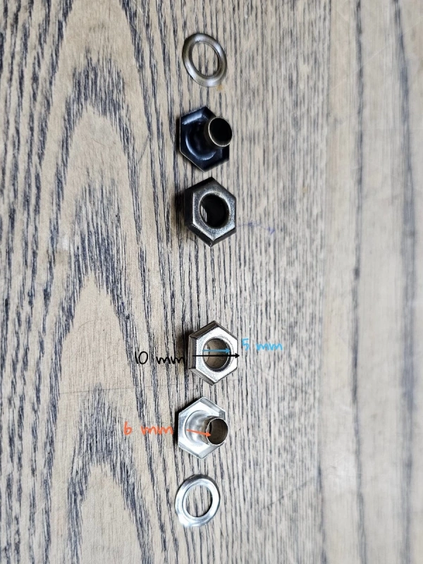 3 No Kuşgözü Kapsül Altıgen