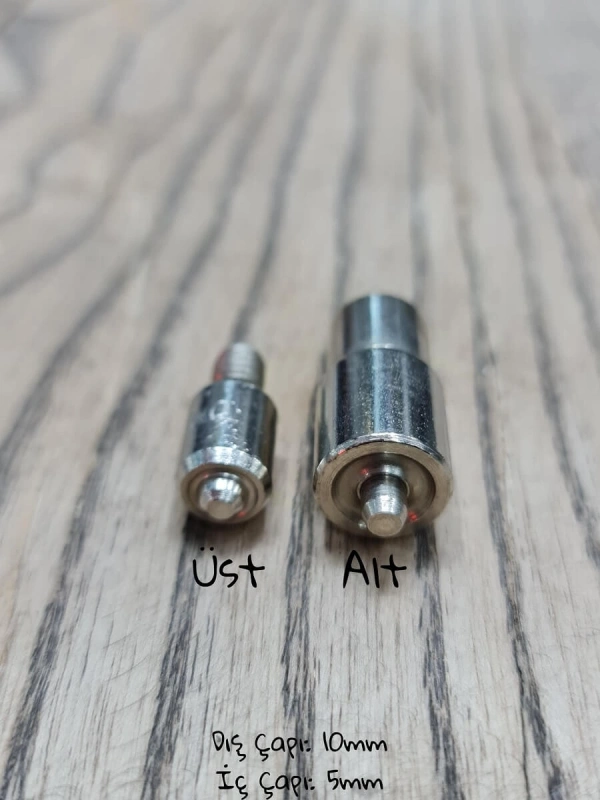 3 No Kuşgözü Kalıbı (İç Çapı:5cm x Dış Çapı:10mm)