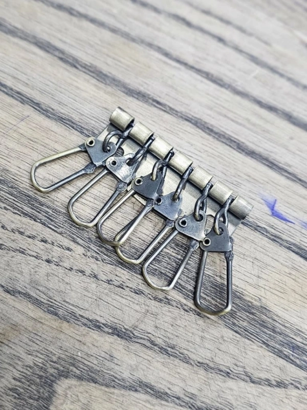 İthal Çoklu Anahtarlık Fırçalı Antik 6lı