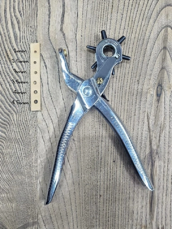 Çarklı Zımba-Kemer Delme Pense (Bay-Tec)