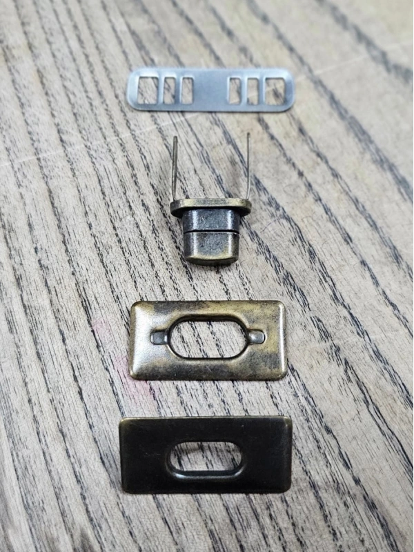 Çanta Kilit Kare Çerçeve Gömme Klips