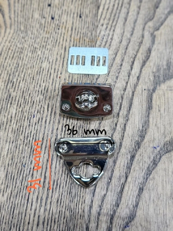 Çanta Kilit 4 Noktalı Nikel