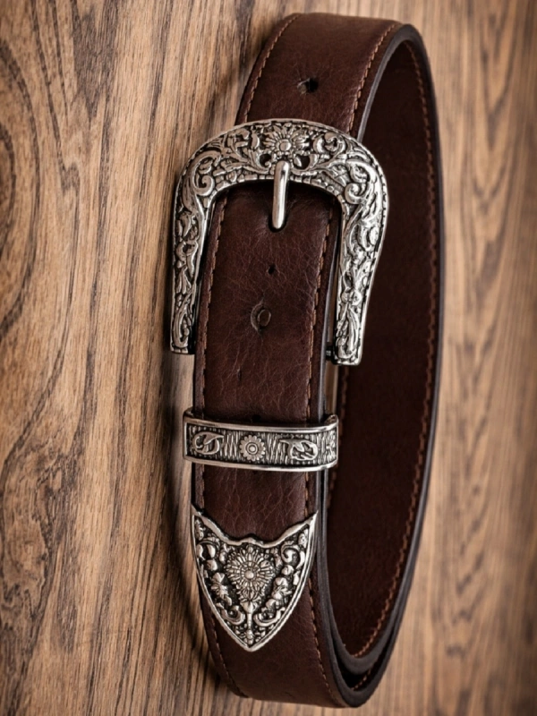 Süslü Nikel Kemer Tokası (34mm)