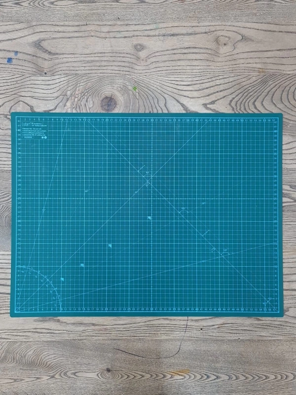 A2 Yeşil Kesim Mat (60cm x 45cm)