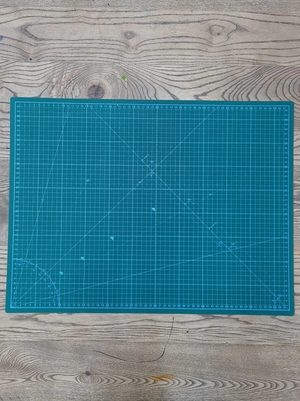 A2 Yeşil Kesim Mat (60cm x 45cm)