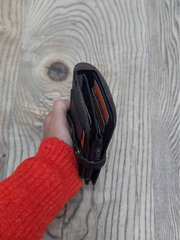 BC-214 Ahşap Bayan Cüzdan Şablonu