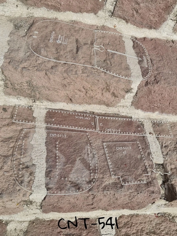 CNT-541 PleksiGLass Çanta Şablon