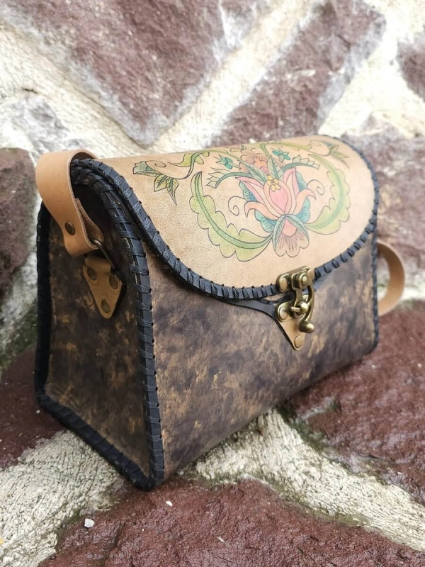 Deri CNT701 Canta Sablonu (BAVUL)