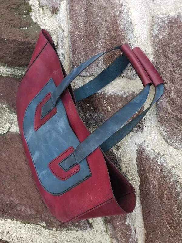 Deri CNT911 Canta Sablonu (EL BAVULU)